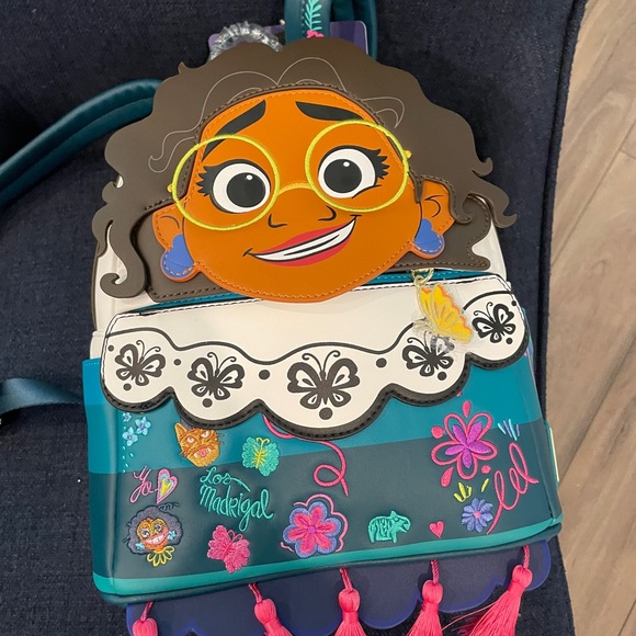 Loungefly Encanto La Familia Madrigal Mirabel Cosplay Mini Backpack - Picture 2 of 5